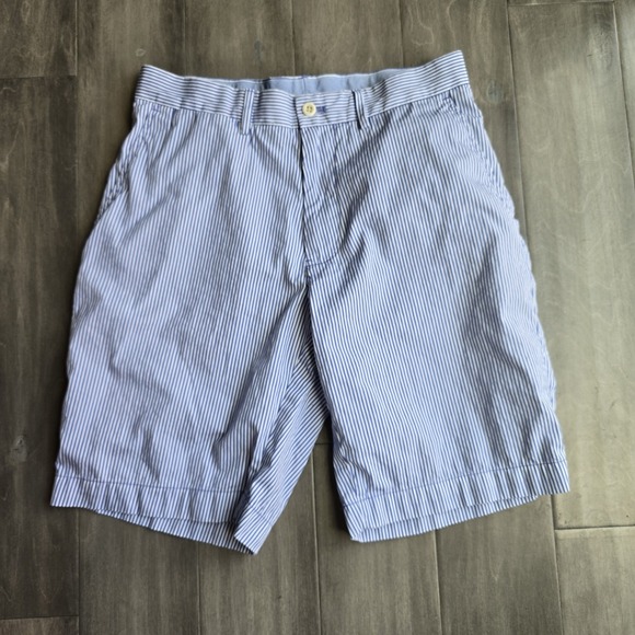 Polo Ralph Lauren Other - Mens Polo Ralph Lauren Golf Shorts Blue And White  Striped Size 30